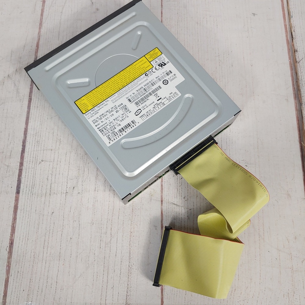 TESTED - Sony NEC Optiarc AD-7200A DVD CD Rewritable Drive IDE PATA - Internal